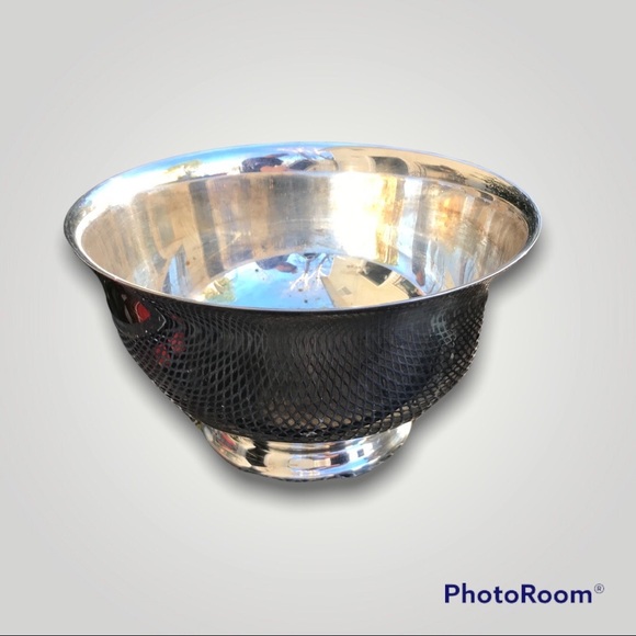 Vintage WM Rogers Paul Revere Reproduction 98-9 Set of 2 Silver Bowls - Picture 4 of 6